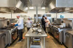 Culinary kitchen at Ivy Tech Ball Building, Pepper, Pepper Construction, Indiana, Pepper Construction Company Indiana