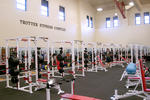 Huff Athletic Center weight room