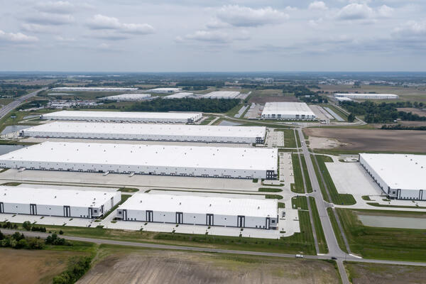 Mohr Logistics Park, Pepper, Pepper Construction, Indiana, Pepper Construction Company Indiana, Mohr, Industrial, Warehouse, conveyor rail, Distribution center, manufacturing, 