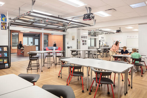 Barrington High School Classroom