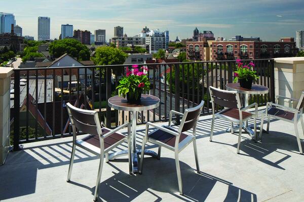 St Rita Senior Living balcony