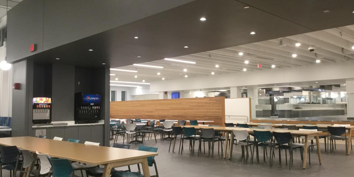 Indiana State University, Sycamore Dining Hall, Higher education, Pepper, Pepper construction, Indiana, College construction, Construction, Higher Education construction, Campus, Students, Terra Haute, cafeteria, ISU