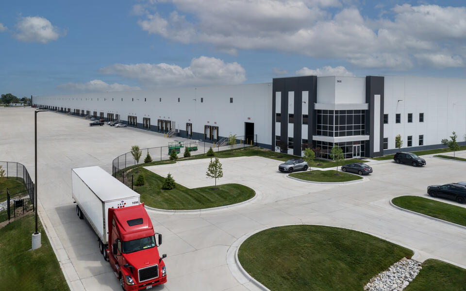 Mohr Logistics Park, Pepper, Pepper Construction, Indiana, Pepper Construction Company Indiana, Mohr, Industrial, Warehouse, conveyor rail, Distribution center, manufacturing, 