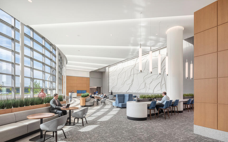 Glenbrook Hospital lobby renovations